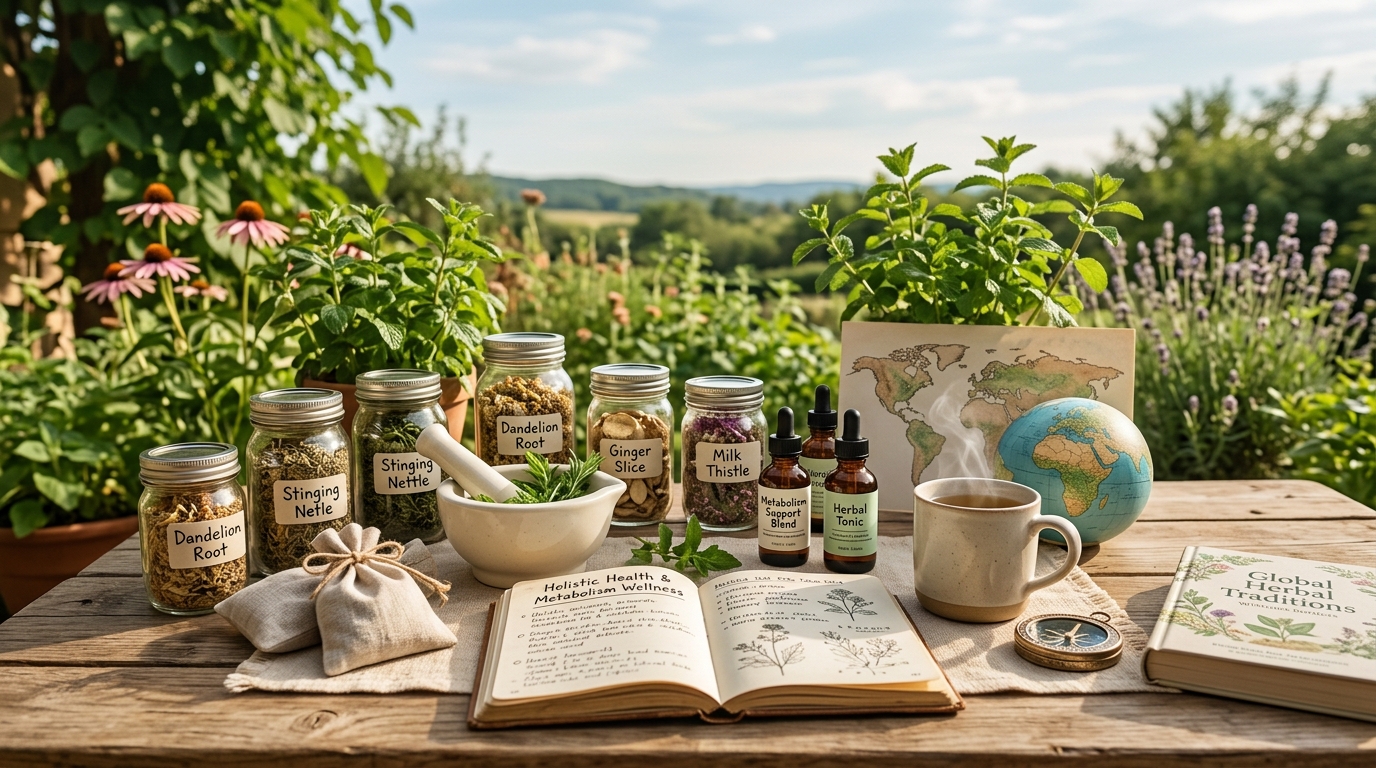 natural herbal medicine and safe metabolism support setup
