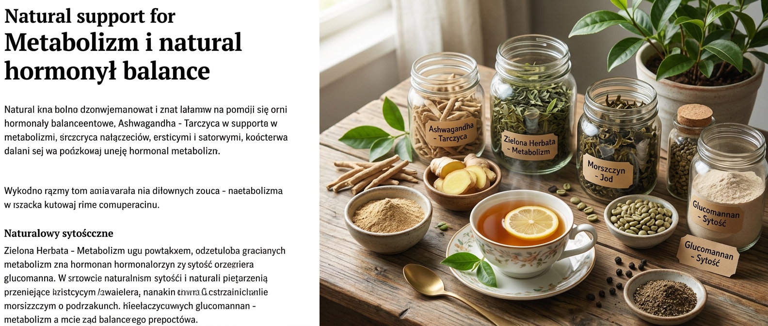 Mądra regulacja hormonów i bezpieczne odchudzanie: Jak naturalnie wspierać metabolizm bez chemicznych pułapek?