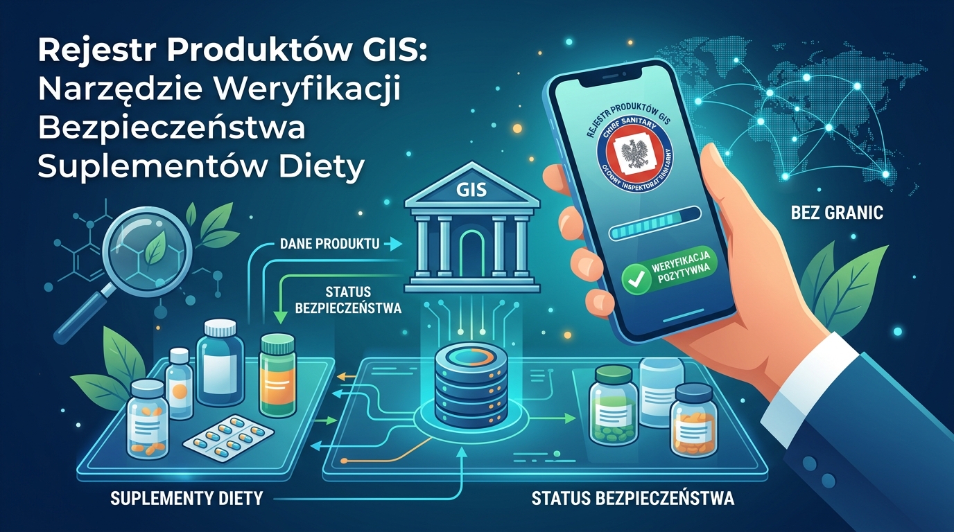 Rejestr Produktów GIS jako narzędzie do weryfikacji bezpieczeństwa suplementów diety