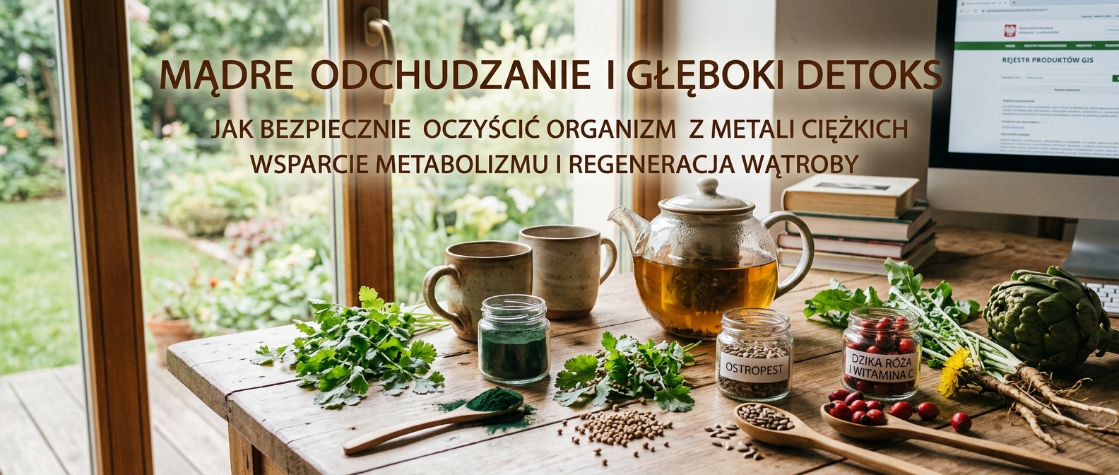Mądre odchudzanie i głęboki detoks: Jak bezpiecznie wspierać metabolizm, chroniąc wątrobę